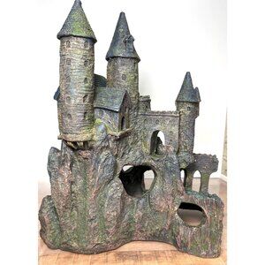 Medieval Castle Aquarium Ornament Large 15'' x 13.5'' x 8''